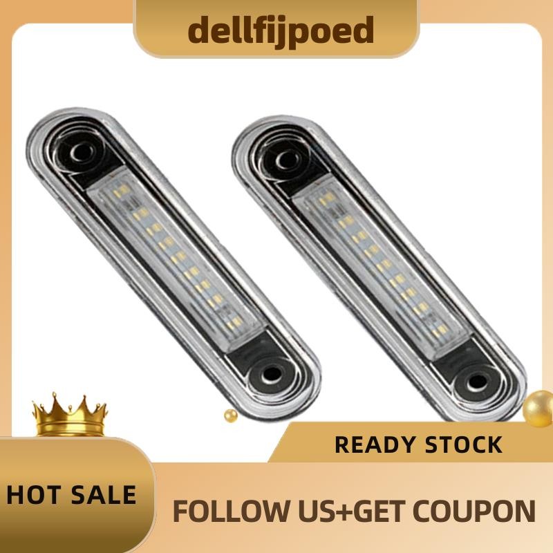 Dellfijpoedcar A1248200256 ไฟท้ายด้านหลังป้ายทะเบียน LED สําหรับ E-Class W124 W202 124800256 ก128820