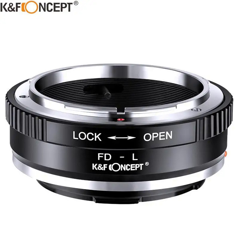 K&F CONCEPT FD-L FD Lens to L Mount Adapter Ring for Canon FD FL Mount to Sigma Leica Panasonic L mo
