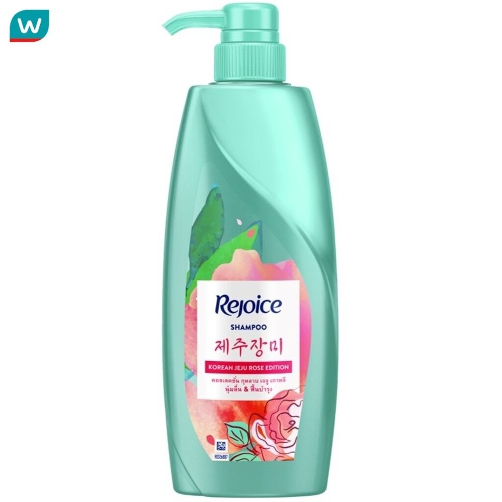Rejoice รีจอยส์ แชมพู คอลเลคชั่น กุหลาบ เจจู เกาหลี 370 มล. บำรุงผม นุ่มลื่น