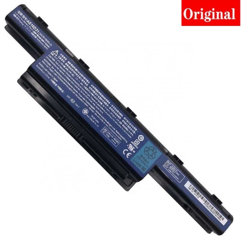 original Para Sa baterya NG Acer Aspire 4741 4750แล็ปท็อปโน๊ตบุ๊คแบตเตอรี่ AS10D31 as10d51, as10d61, as10d71