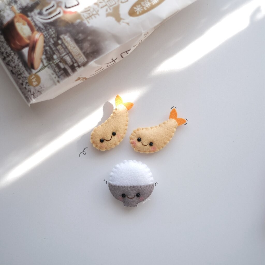 Omocha | Handmade magnet แม่เหล็กติดตู้เย็น งานฝีมือผ้าสักหลาด ราคา ถูกที่สุด ดีลบีเคเค แกลเลอรีภาพที่ 6