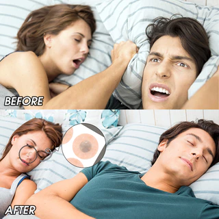 Anti-snoring ปรับปรุง Sleep Quality แผ่นแปะหายใจจมูก-เพิ่ม Air Intake แม่เหล็กดูดแถบจมูกเครื่องมือความงาม