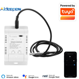 Aideepen Tuya สวิตช์อุณหภูมิอัจฉริยะพร้อมการตรวจสอบการบริโภค…