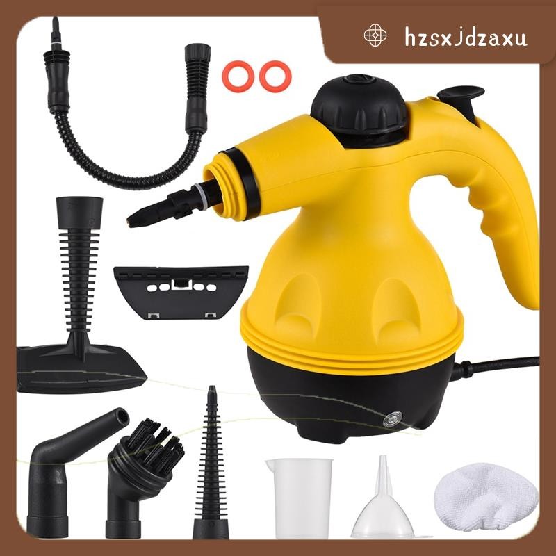 hzsxjdzaxuHandheld Steam Cleaner อเนกประสงค์แบบพกพาความดัน Steam Cleaner สําหรับที่นอนเสื้อผ้าที่นอน