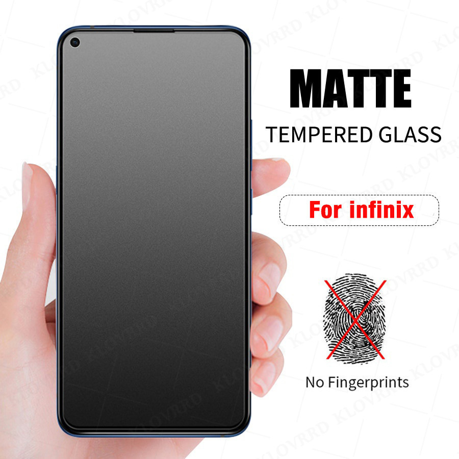 matte Glass แบบเต็มจอ ช่วยลดรอยนิ้วมือ ฟิล์มด้าน สำหรับ Infinix Smart 5 7 8 Hot 30i 40i Note 12 30 40 Hot 9 10 11S 11 Play Zero 5G 30