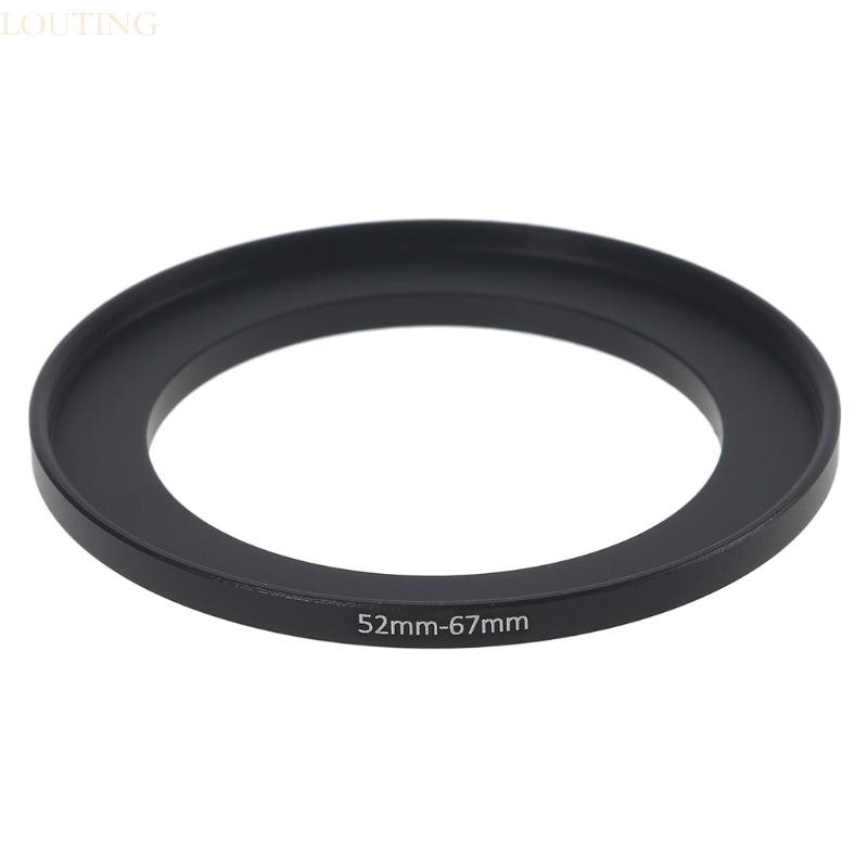 Louting Metal 52mm-67mm Step Up Filter Lens Ring Adapter 52-67 mm 52 ถึง 67 Stepping