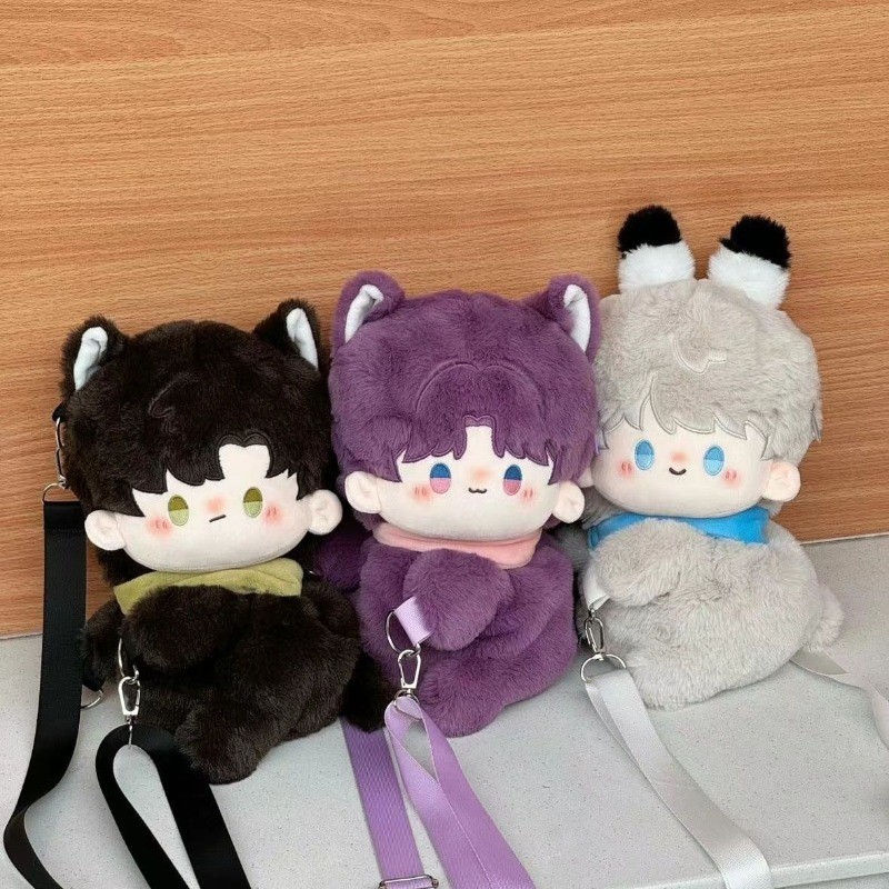 20ซม.love and Deepspace Cotton Doll Rapaayel Zayne Xavierกระเป๋าเด็กน่ารักกระเป๋าสะพายCrossbody