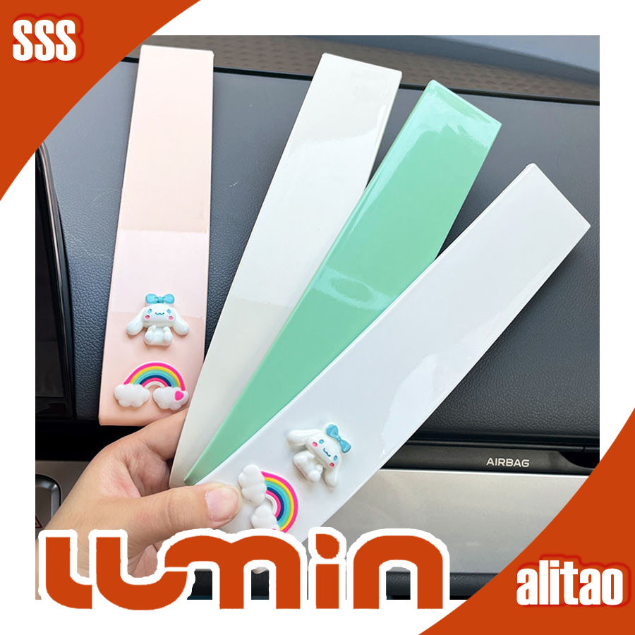 [พร้อมแล้ว] Changan Lumin EV สติกเกอร์ตกแต่งลายการ์ตูนแบบยาวสำหรับช่องลม Lumin แผงควบคุมกลางแผงหน้าปัดสติกเกอร์ดัดแปลงตกแต่งภายในรถ Lumin ดัดแปลง mbzl
