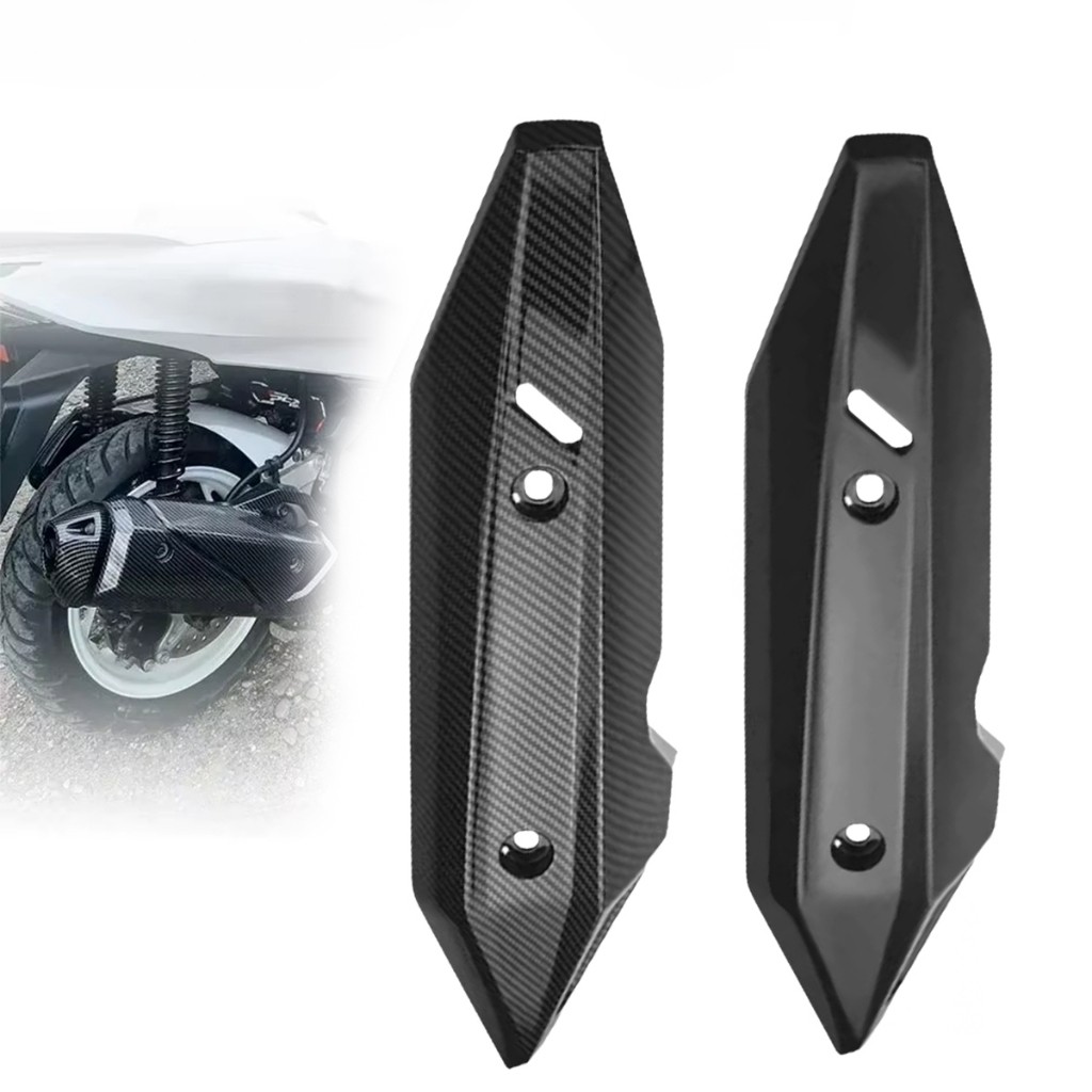 แผ่นกันร้อนท่อไอเสีย click 125i 150i ฝาคอบท่อ125 ฝาครอบท่อมอเตอร์ไซค์ - รูปที่ 3