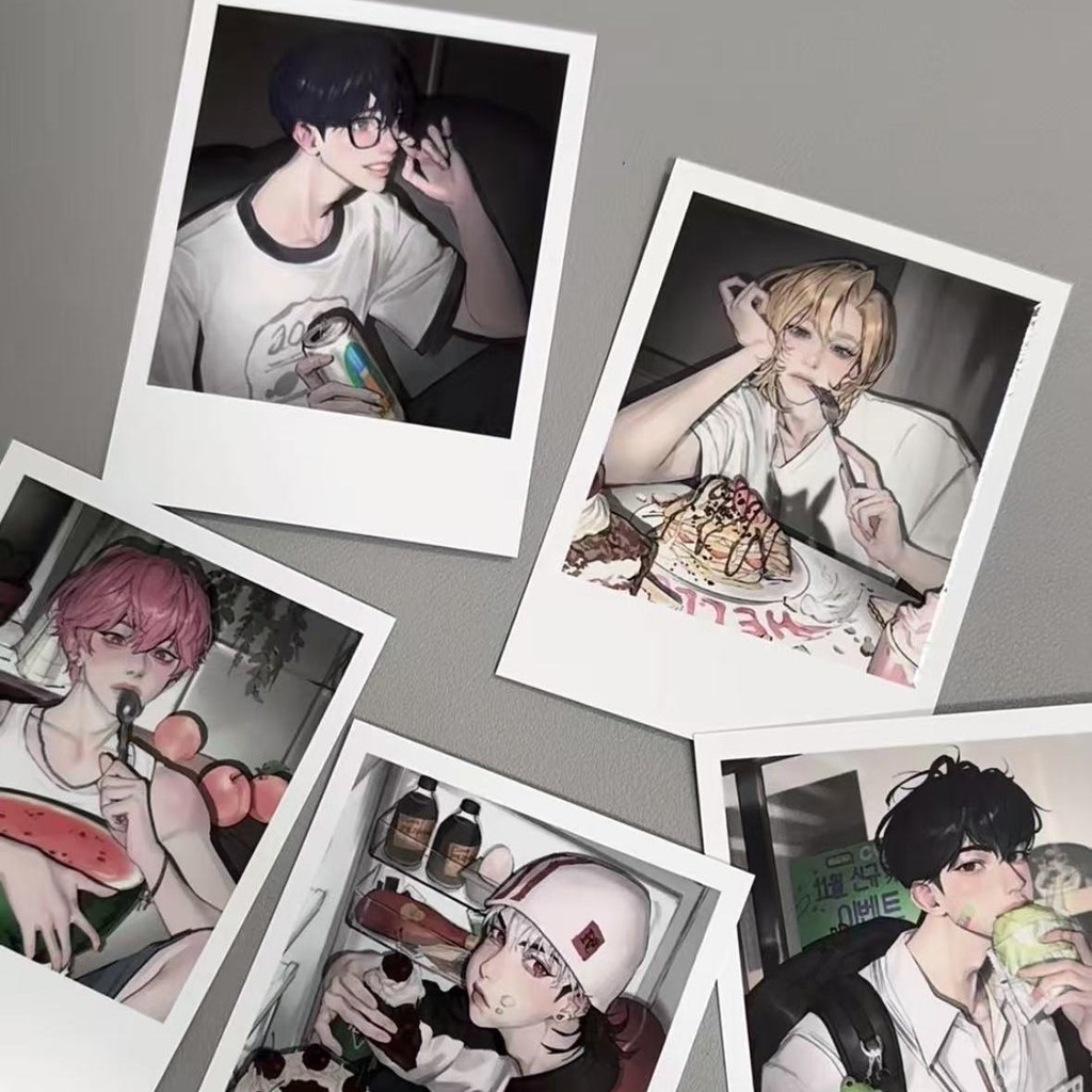 PLAVE Eat Series Card Bookmark NOAH YEJUN BAMBY EUNHO HAMIN Book Clip Pagination Mark Cards School Supplies เครื่องเขียนนักเรียน