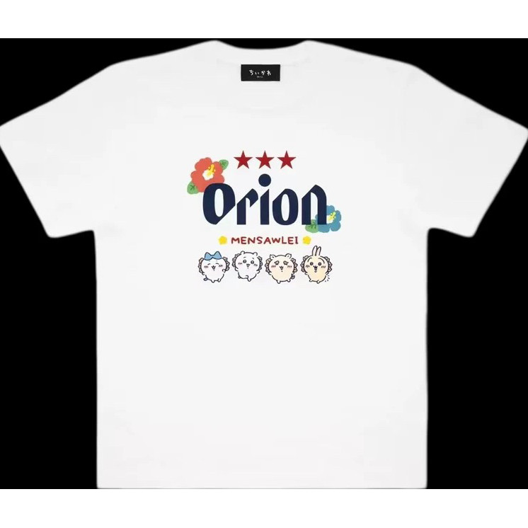 เสื้อยืดแขนสั้นผ้าฝ้าย 100% Chikawa Chiikawa