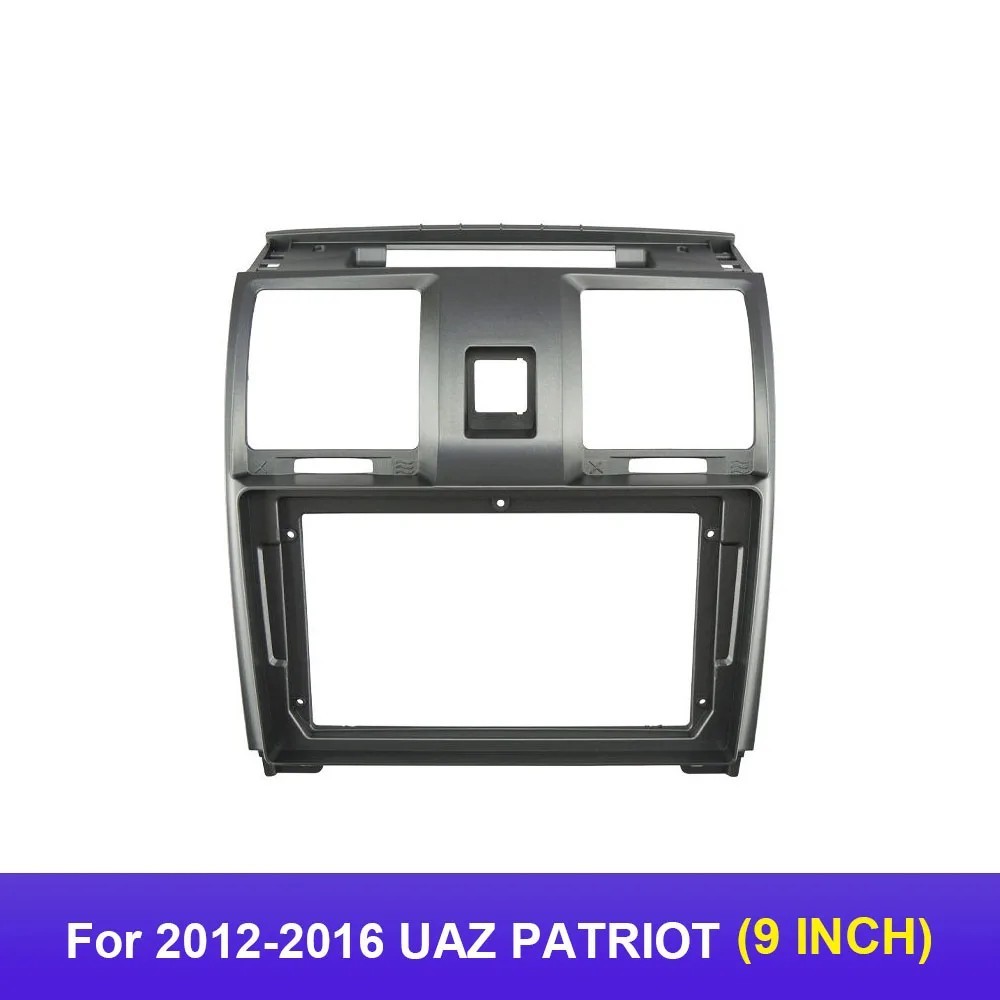 โครงหน้าการนำทาง UAZ Patriot เข้ากันได้กับ UAZ PATRIOT ปี 2012-2016 แผงการนำทาง Android แบบหลากหลาย
