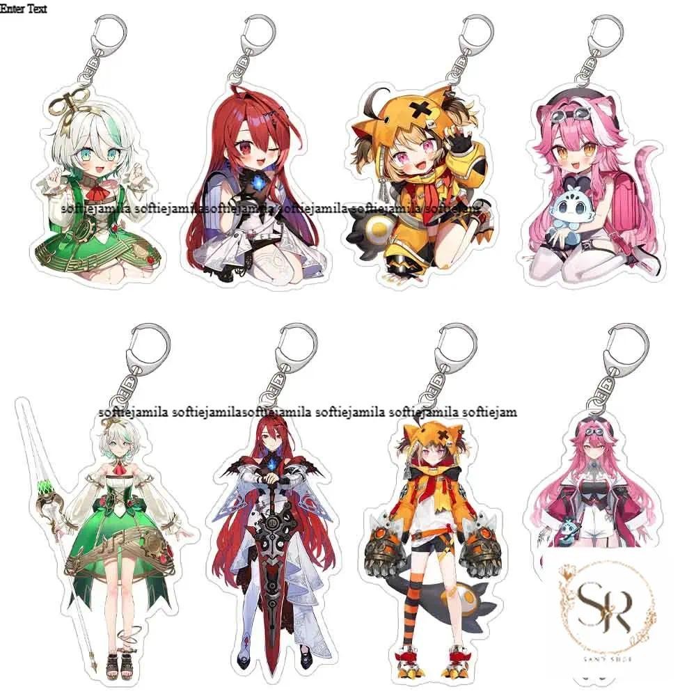 Luckyseven เสมือนจริงอย่างเป็นทางการ hololive store Elizabeth raora panther ตัวละครเกม พวงกุญแจอะคริ