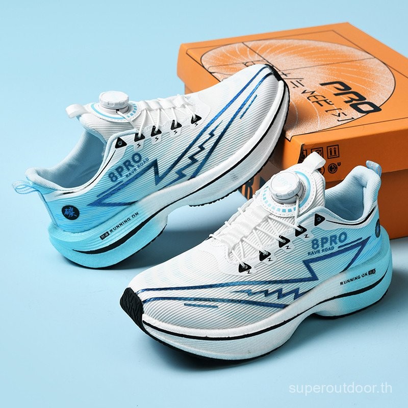 รองเท้าวิ่งมาราธอน รองเท้าวิ่งในเช้า รองเท้าวิ่งคืน รองเท้าวิ่งกระต่ายสีแดง รองเท้าวิ่ง 8Pro ฤดูใบไม