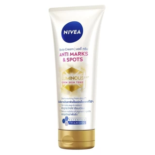 Nivea นีเวีย ลูมินัส 630 บอดี้ ครีม แอนตี้ มาร์คส์ แอนด์ สปอตส์ 200 มล.