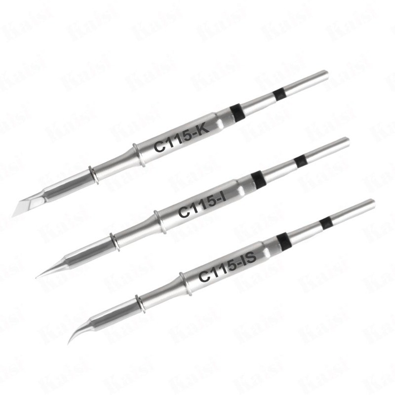 C115 Series เคล็ดลับหัวแร้ง Lead Free Heating Core ใช้งานร่วมกับ JBC Sugon Aifen Aixun สถานีบัดกรี H