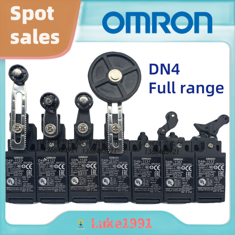Omron Limit Switch D4N-112G 212H 412G 1120 1132 2B20R 2A20 4B32R