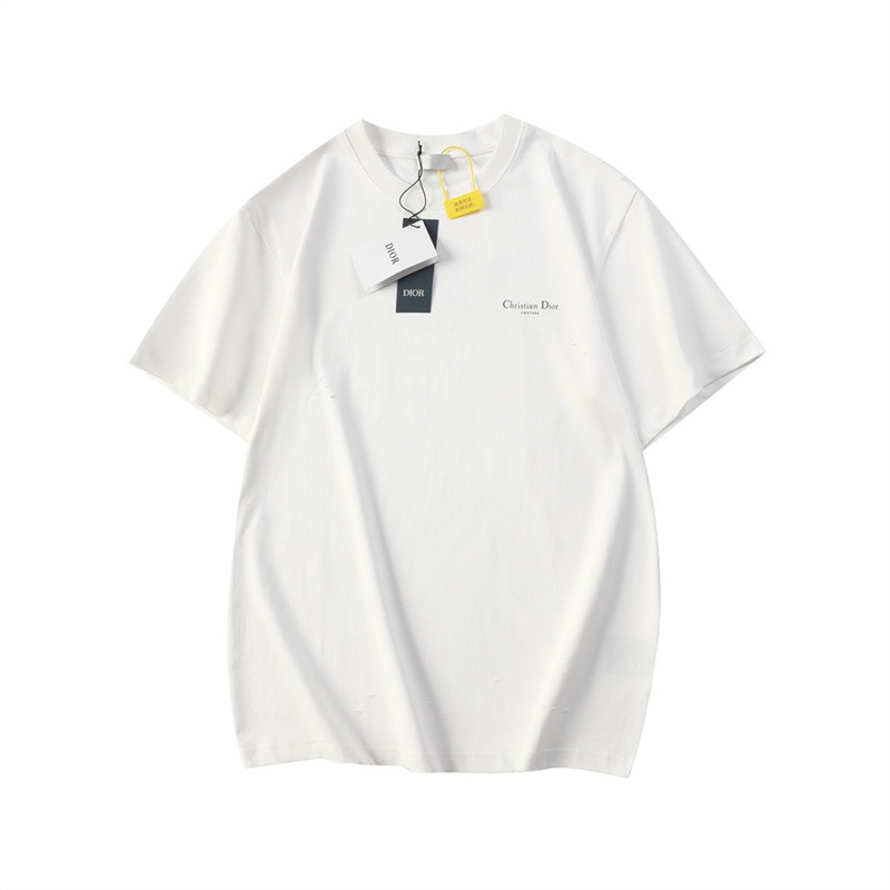 เสื้อยืดไซส์บวก Lily ลายพิมพ์ดอกไม้มีรู สำหรับผู้ชายและผู้หญิง