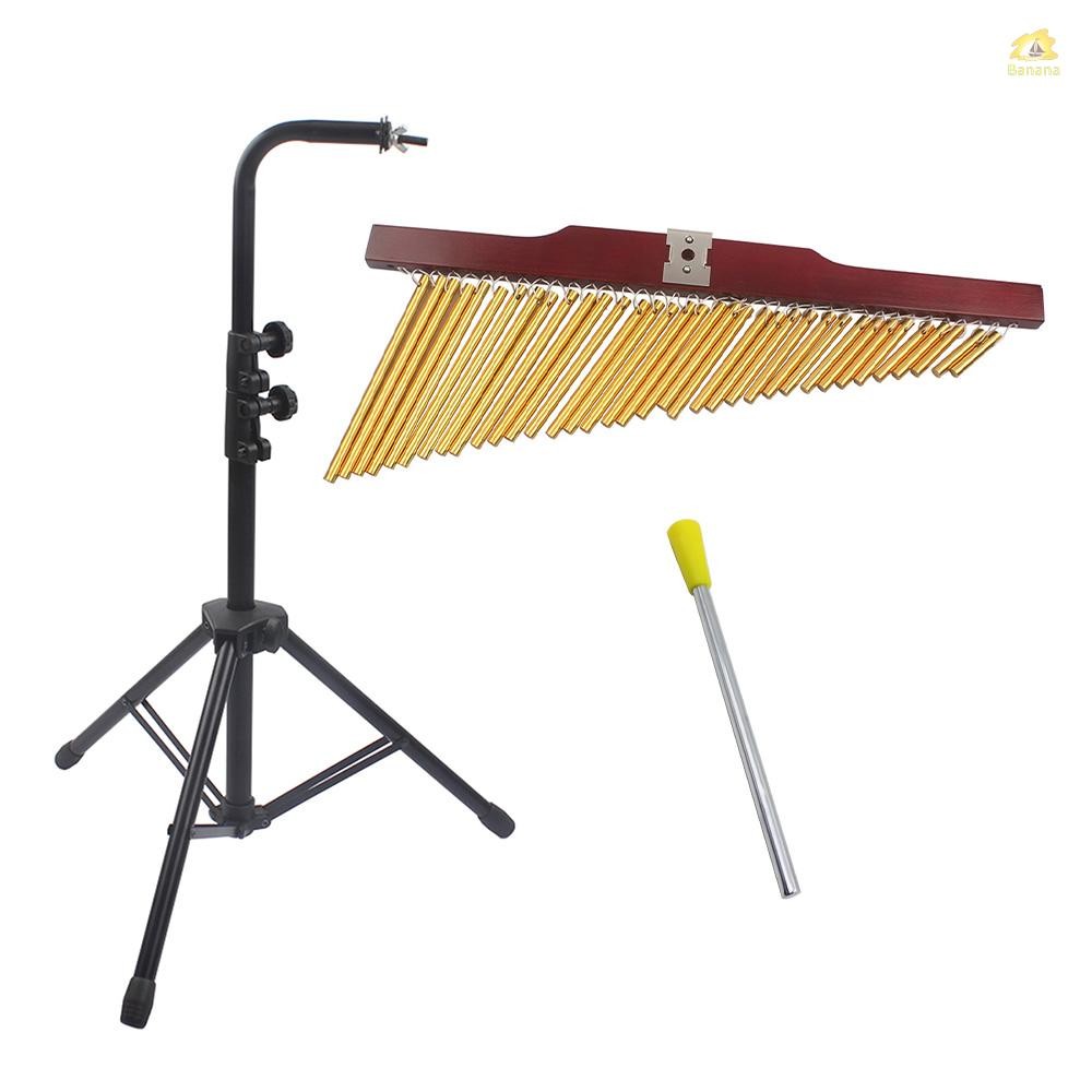 36 Bells Barchime Chime Bar Wind Chime Gold Single-Row Solid Aluminium Alloy Bar Chimes Windchime ไม