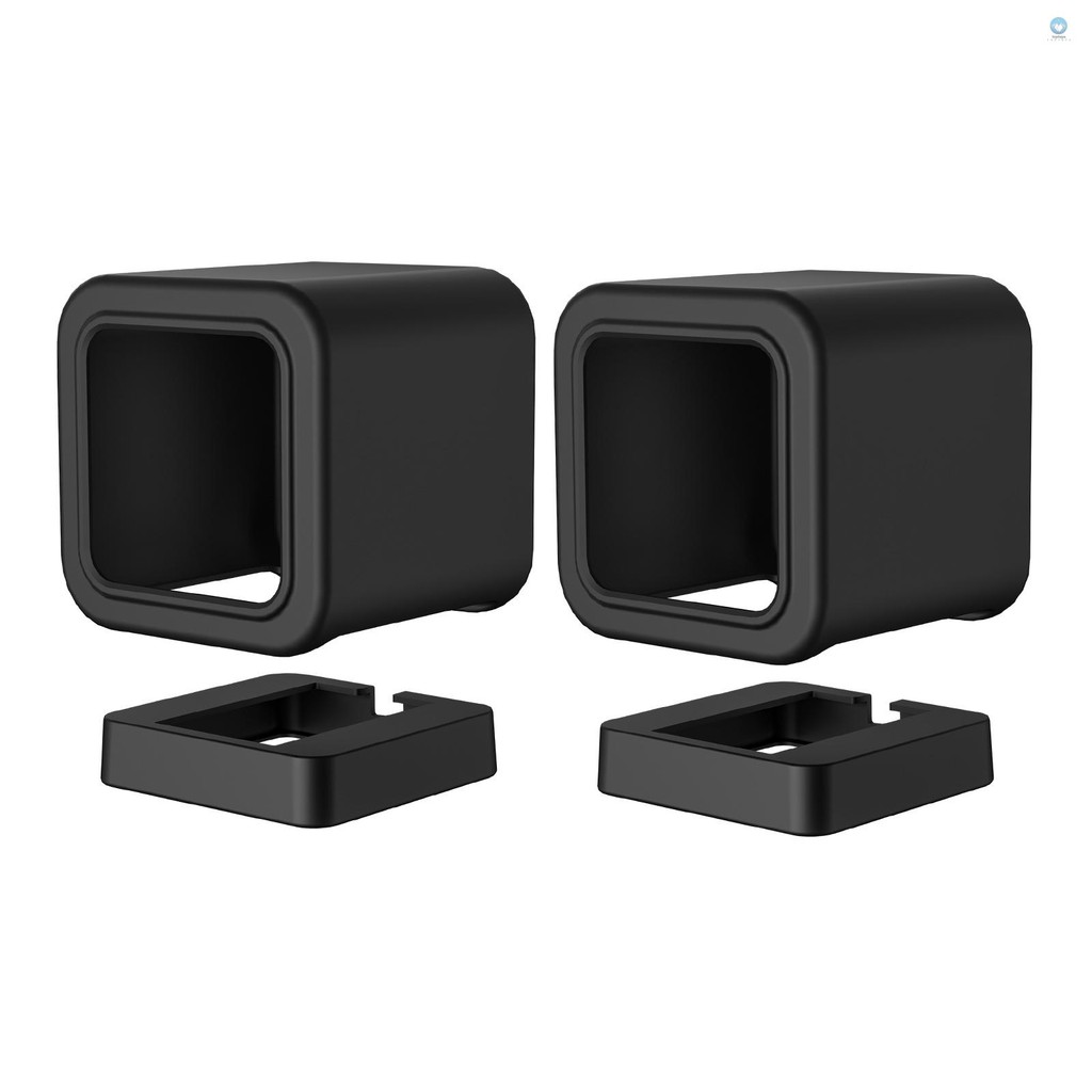 เข้ากันได้กับที่ยึด Wyze Cam V3, เคสซิลิโคนติดผนังพร้อมที่ยึดฐานติดผนังเข้ากันได้กับ Wyze Cam V3 ป้อ