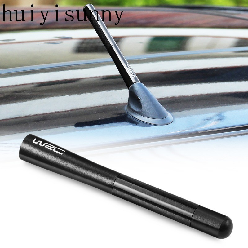 HYS เสาอากาศรถยนต์ WRC สไตล์คาร์บอนไฟเบอร์สําหรับ Suzuki Jimny The Kizashi Grand VITARA SX4 VITARA W