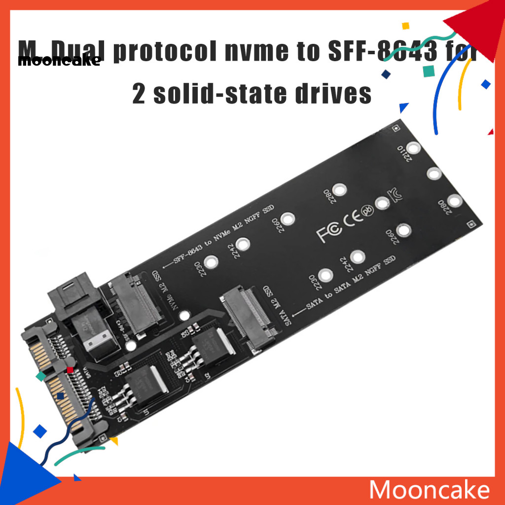 ขนมไหว้พระจันทร์| Ngff Ssd การ์ดอะแดปเตอร์ Ngff ถึง Sata3.0 การ์ดอะแดปเตอร์ความเร็วสูง M.2 Nvme ถึง 