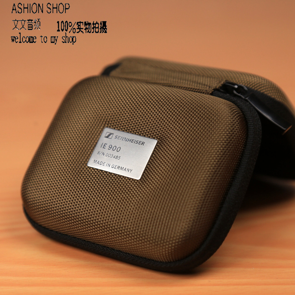 เหมาะสําหรับ Sennheiser IE900 ie800 ie300 หูฟังหูฟังชนิดใส่ในหูที่เก็บกระเป๋าเปลือกแข็งชุดกล่อง
