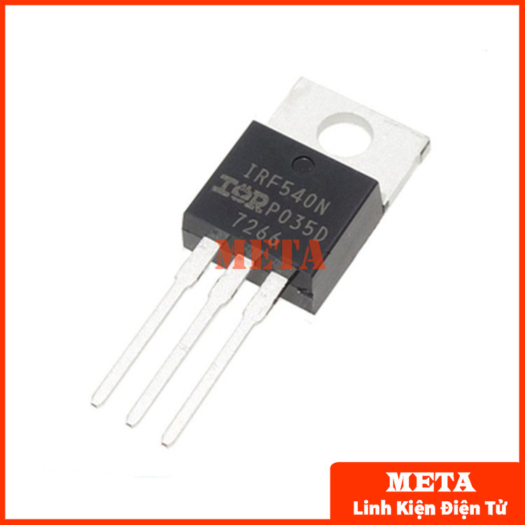 N-Channel Mosfet IRF540 IRF540N 33A/100VDC TO-220
