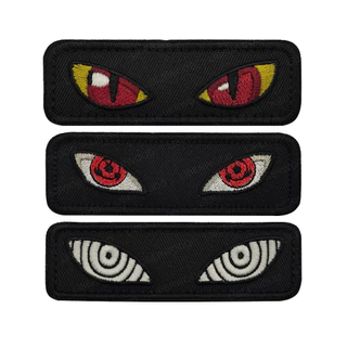 Cool Tiger Gazing Eyes Head Python Eyes Cat Eye ยุทธวิธี Patch Emblem Badge Hook Loop สําหรับกระเป๋าเป้สะพายหลัง, เสื้อกั๊ก, หมวกกันน็อค, เกียร์, ชุด