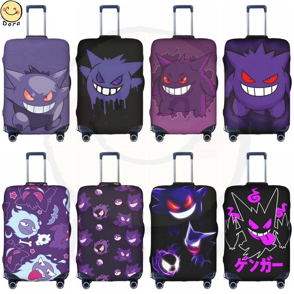 ผ้าคลุมกระเป๋าเดินทางโปเกมอนตัวป้องกันกระเป๋าเดินทางซักได้ผ้าคลุมกระเป๋าเดินทางป้องกันรอยขีดข่วนเหมาะกับกระเป๋าเดินทางขนาด 18-32 นิ้ว