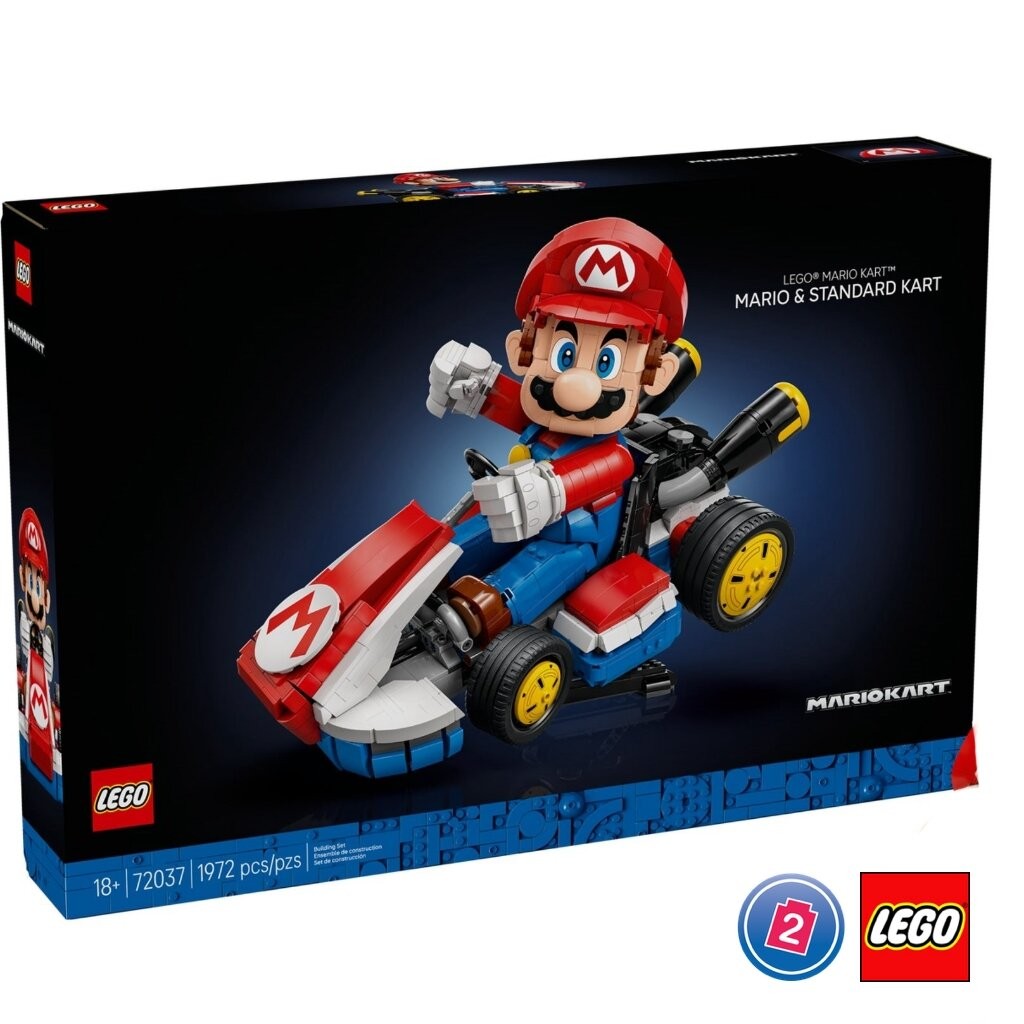 เลโก้ LEGO Exclusives Super Mario 72037 Mario Kart™ – Mario & Standa