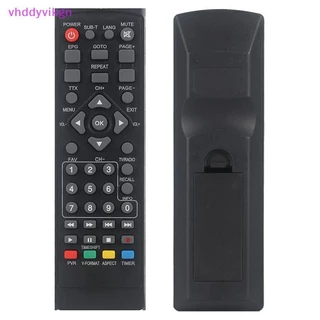 VHDD รีโมทคอนโทรลเหมาะสําหรับ DVB-T2 สําหรับสมาร์ทโทรทัศน์ STB HDTV สําหรับสมาร์ทชุดกล่องด้านบนความละเอียดสูงรีโมทคอนโทรลดิจิตอล TH