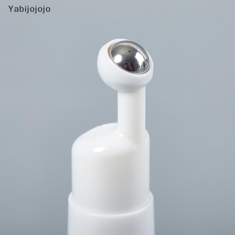 Yabijojojo 5/10ml Liquid Foundation ขวดรีฟิลเครื่องสําอาง Eye Cream Roller Ball ขวดสูญญากาศเดินทางแบบพกพาขวดเปล่าแก้วใหม่