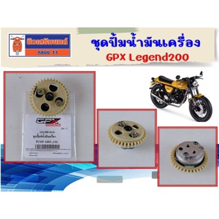 ชุดปั้มน้ำมันเครื่อง GPX Legend200 ของแท้เบิกศูนย์
