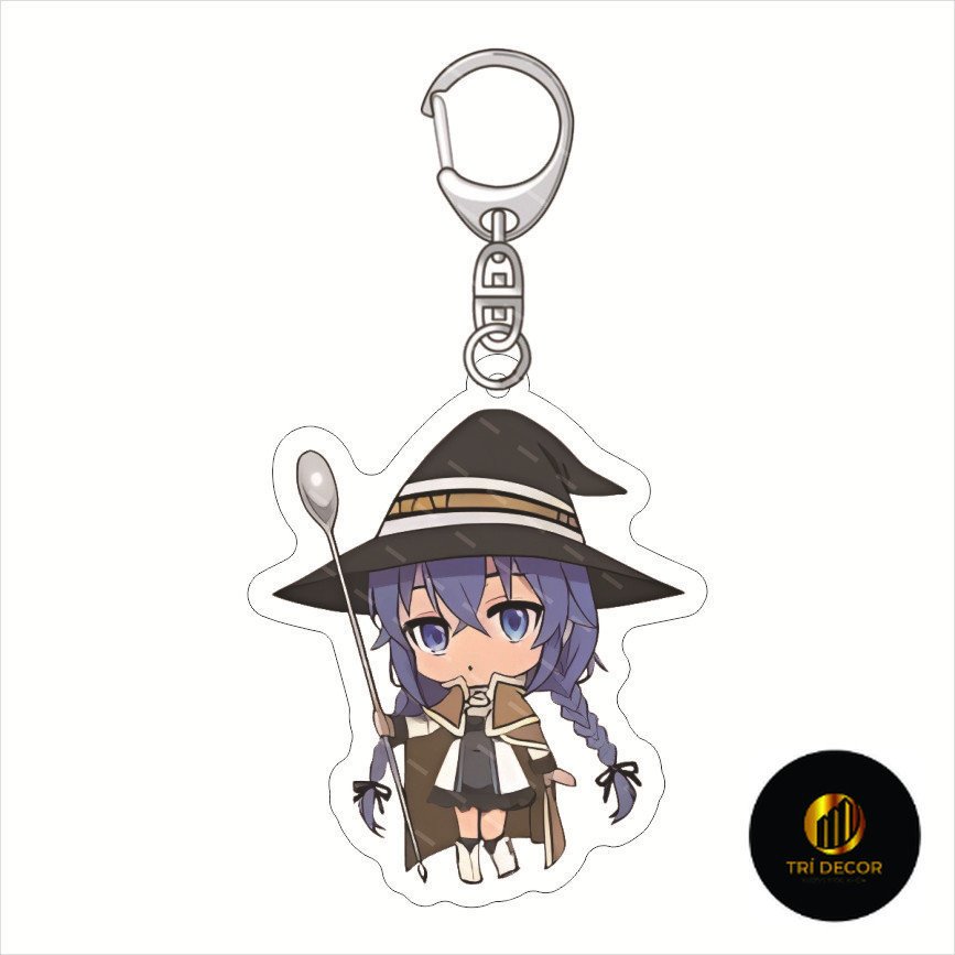 พวงกุญแจ, อะนิเมะ Standee รุ่น Jobless Reincarnation Roxy Migurdia, Eris Boreas Greyrat, Rudeus Stud