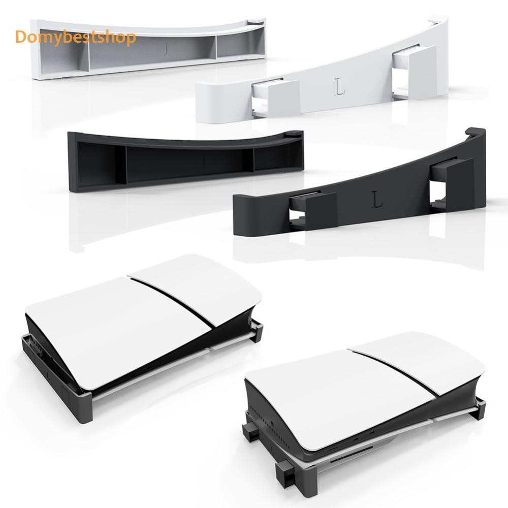 ขาตั้งแนวนอนพร้อมอุปกรณ์เสริมฐานขาตั้งด้านข้าง Mads กันลื่น Host Rack Storage Holder สําหรับ PS5 Slim Disc & Digital Edition [Domybestshop.th]