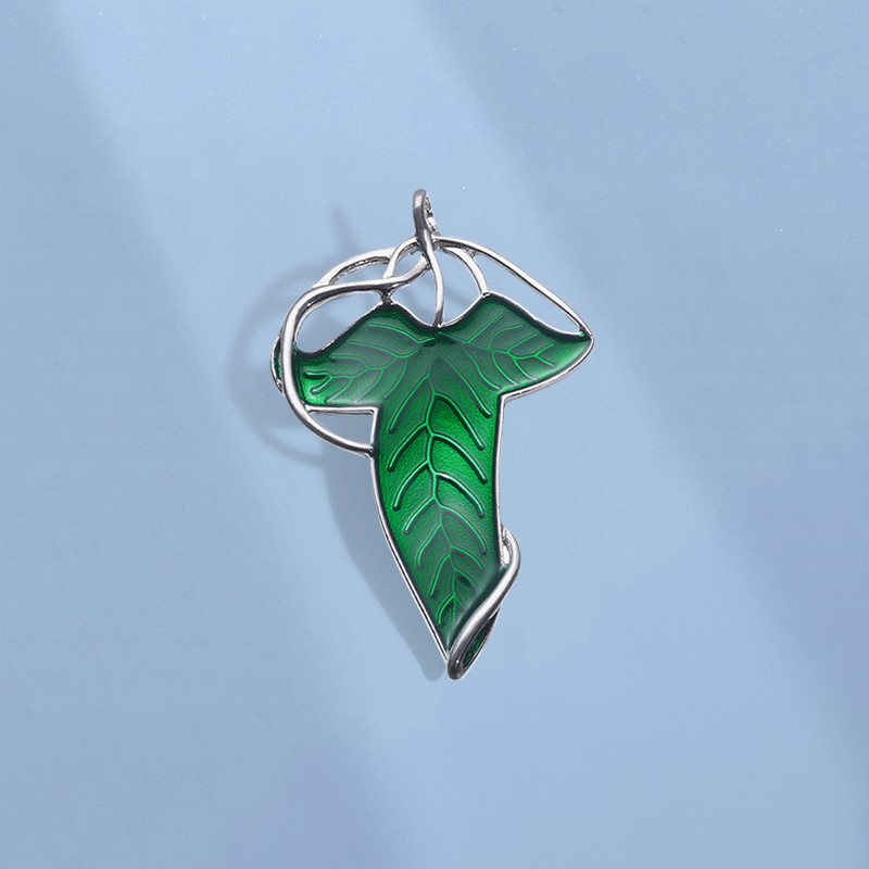 The Lord of The Rings เข็มกลัดภาพยนตร์ Elf Leaf Pin ป้ายโลหะ Pins เครื่องประดับของขวัญสําหรับเพื่อน