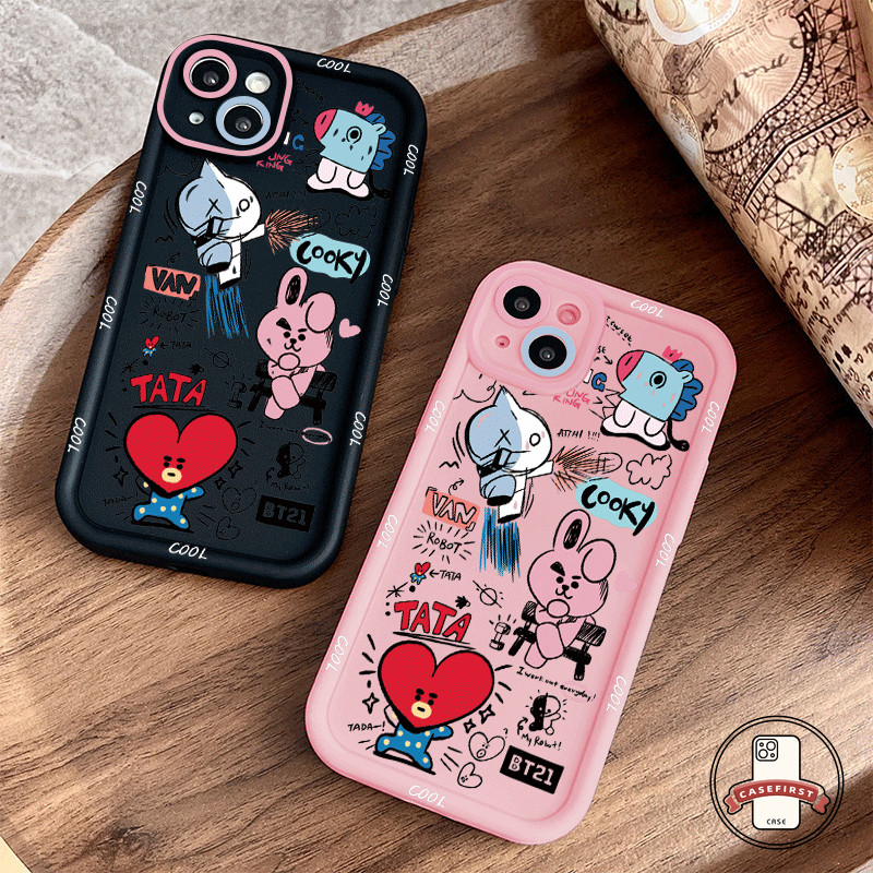 การ์ตูนแนวโน้มตลกกระต่ายอังกฤษอ่อนนุ่ม เคส Samsung A54 A53 A14 A06 A05s A24 A03 A15 A34 A13 A04 A05 A21s A02s A12 ราคา ถูกที่สุด ดีลบีเคเค แกลเลอรีภาพที่ 8