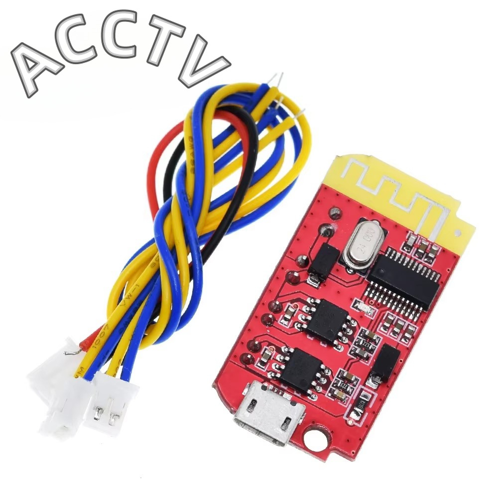CT14 Micro 4.2 สเตอริโอสําหรับบลูทูธเครื่องขยายเสียงโมดูล 5VF 5W + 5W Mini พร้อมพอร์ตชาร์จสําหรับ Refitting เสียงกล่อง