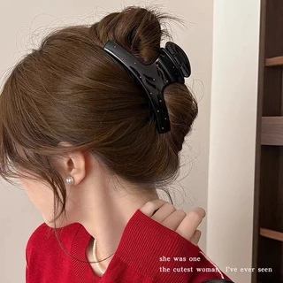 1 ชิ้นแฟชั่น Blue Spot Hairpin ผมคว้าคลิป Headwear อุปกรณ์เสริม