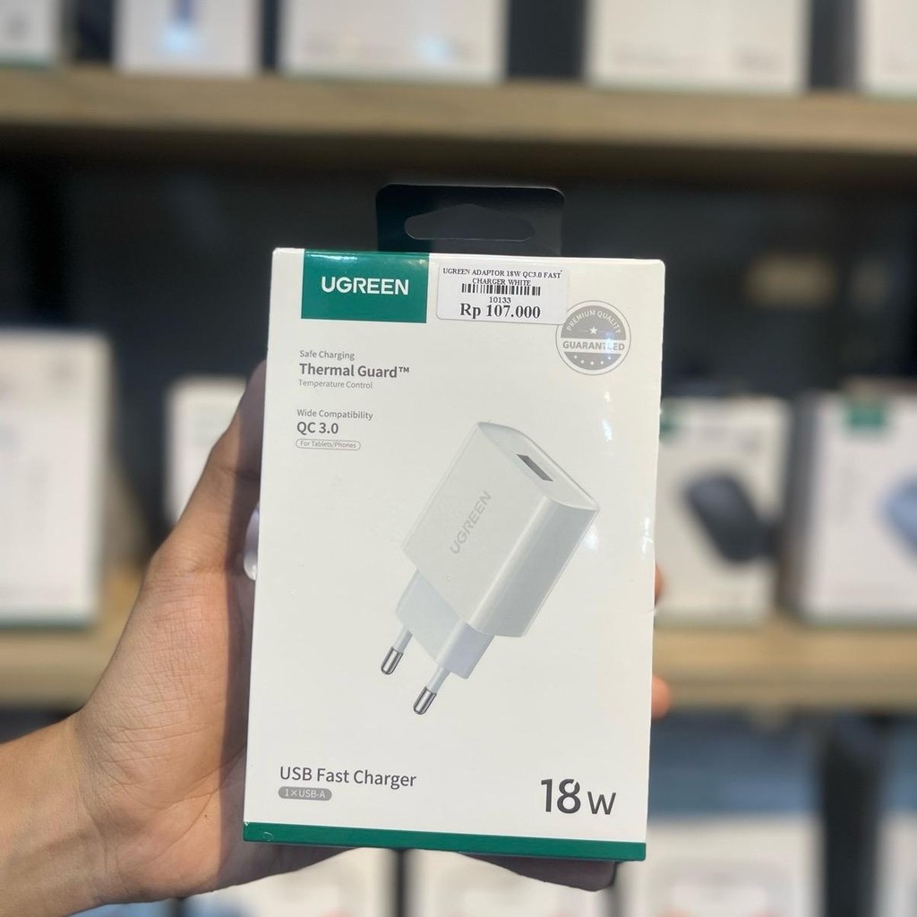 Ugreen หัวชาร์จ USB A 18W 20W 30W ชาร์จเร็ว