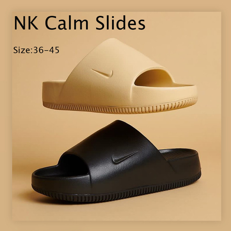 2025 Calm Slide รองเท้าแตะใส่ในบ้านกันน้ําแบบนุ่มสําหรับผู้ชายและผู้หญิงรองเท้าแตะ