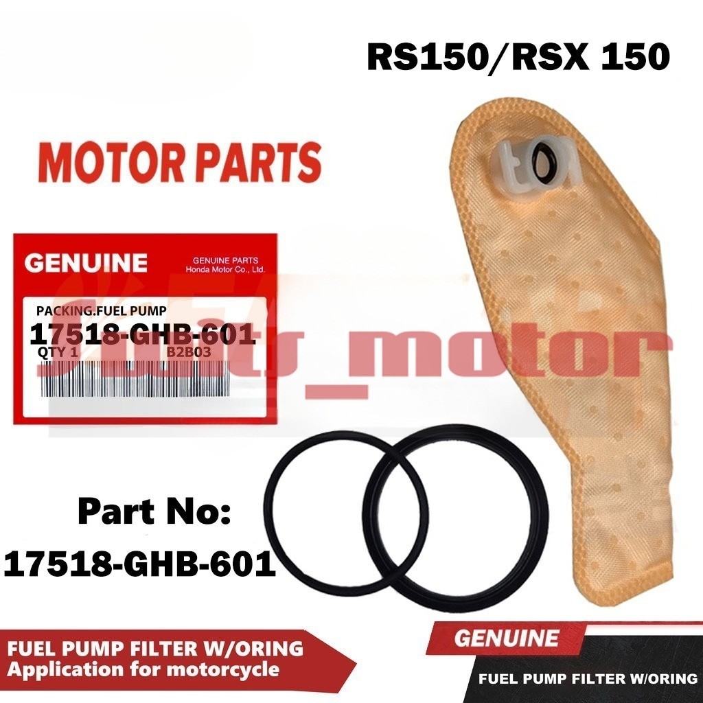 กรองน้ํามันเครื่อง WINNER150 /RS150 /RSX 150 PETRO FILTER RING ซีลน้ํามัน O-RING (17518-GHB-601)