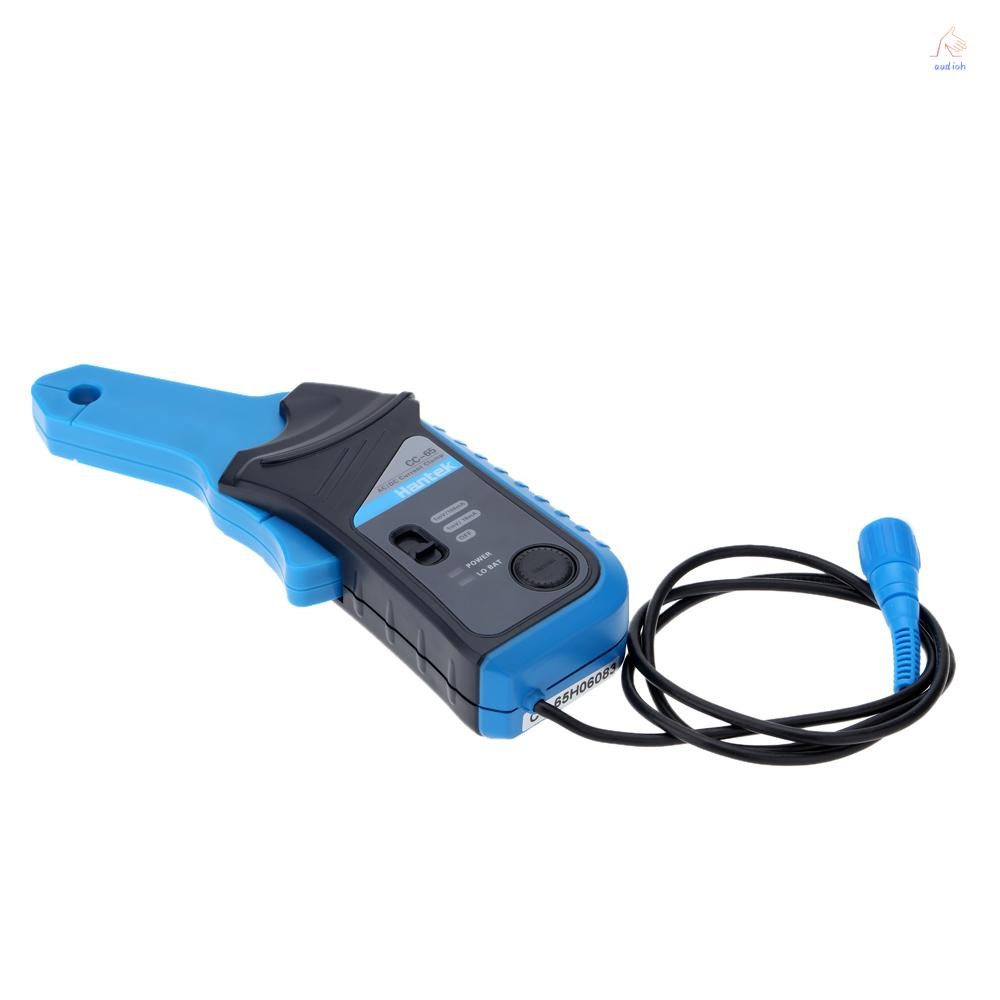 Hantek CC-65 แคลมป์มิเตอร์กระแสไฟ AC/DC 20KHz แบนด์วิดท์ 20mA ถึง 65A DC พร้อมขั้วต่อ BNC