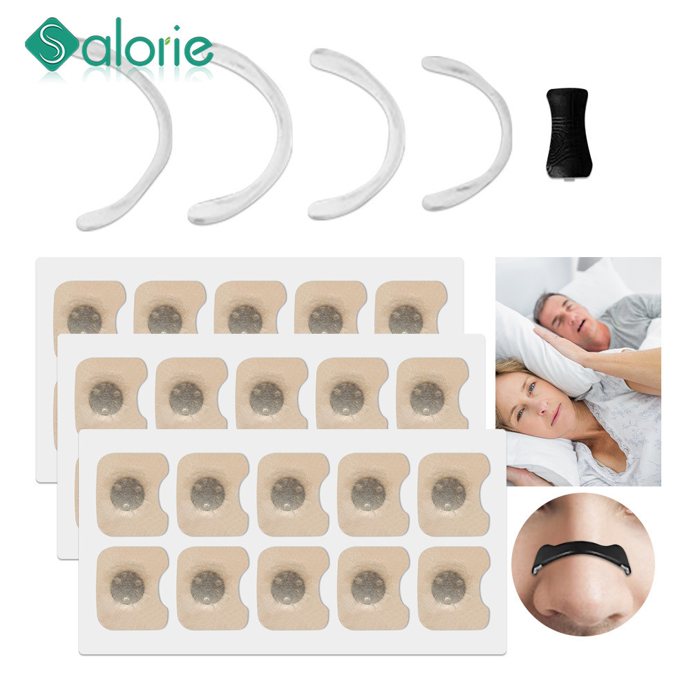 Salorie Sport Nasal Dilator Sleep Nasal Breathing Dilators ลดการนอนกรน Breathing Nasal Strip Starter