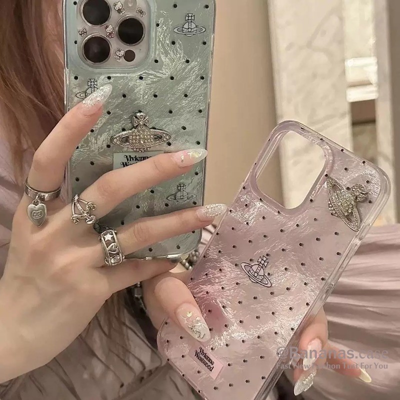 Iphone 16 15 14 13 12 11 Pro Max X Xr Xs Max 7 8 Plus SE2020 เคสโทรศัพท์ Ins Silver Planet เสือดาวพิมพ์นุ่มปกหลัง