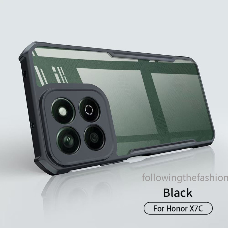 ปลอกสําหรับ Honor X7C Honor X7 C X7c Honor X7c X9c 4G 5G 2024 X7d X9d โปร่งใสกันกระแทกซิลิโคนโทรศัพท