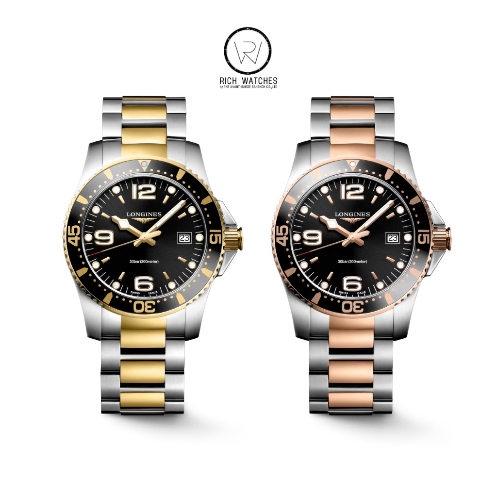มือสอง 99 ใหม่นาฬิกา LONGINES รุ่น HYDROCONQUEST QUARTZ