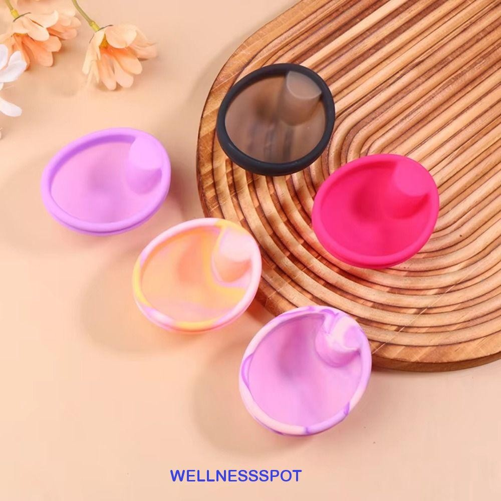 Wellnessspot ถ้วยประจําเดือนซิลิโคน, ซิลิโคนแบบพกพาถ้วยรายเดือน, ถ้วยประจําเดือนกันลื่นแบบนุ่มที่เชื่อถือได้