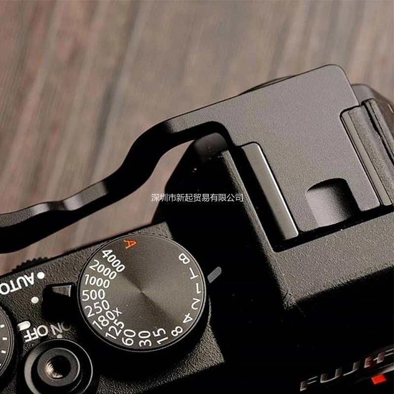 Metal Thumb Grip Holder Hand Grip สําหรับ Fuji XT1/XT2/XT3/XT4/XT5 กล้องยึดนิ้วหัวแม่มือที่ปลอดภัยพร้อมฟังก์ชั่นฝาครอบรองเท้าร้อน